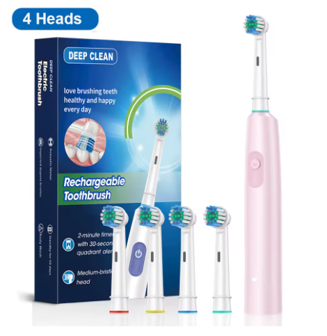 Electric Toothbrush Premium (comes with 4 FREE heads)
