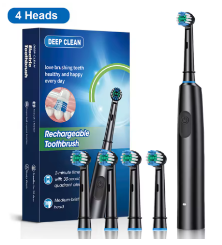 Electric Toothbrush Premium (comes with 4 FREE heads)