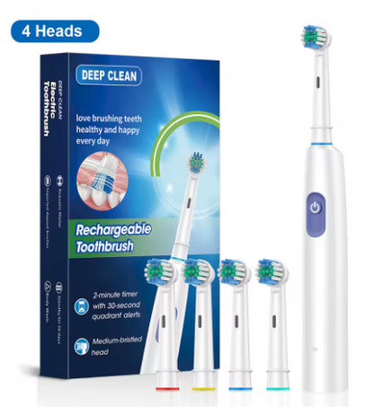 Electric Toothbrush Premium (comes with 4 FREE heads)
